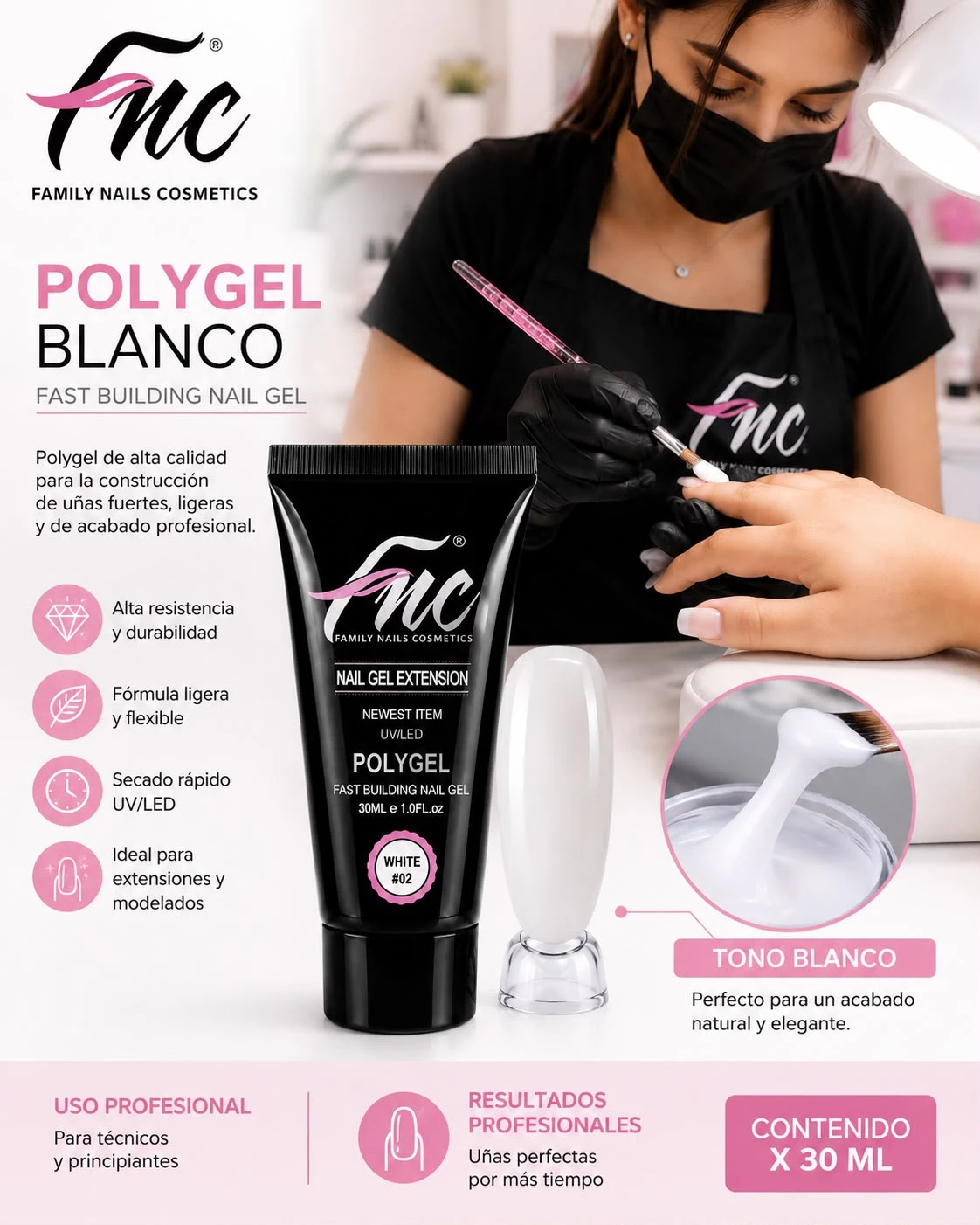 fcn poligel tono white.jfif