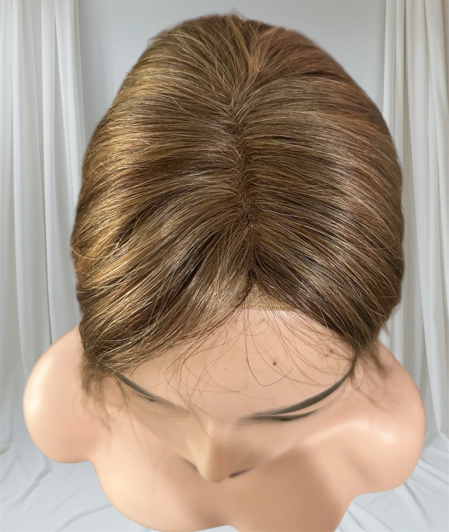 Topper cabello humano 4/27 de 6”  3