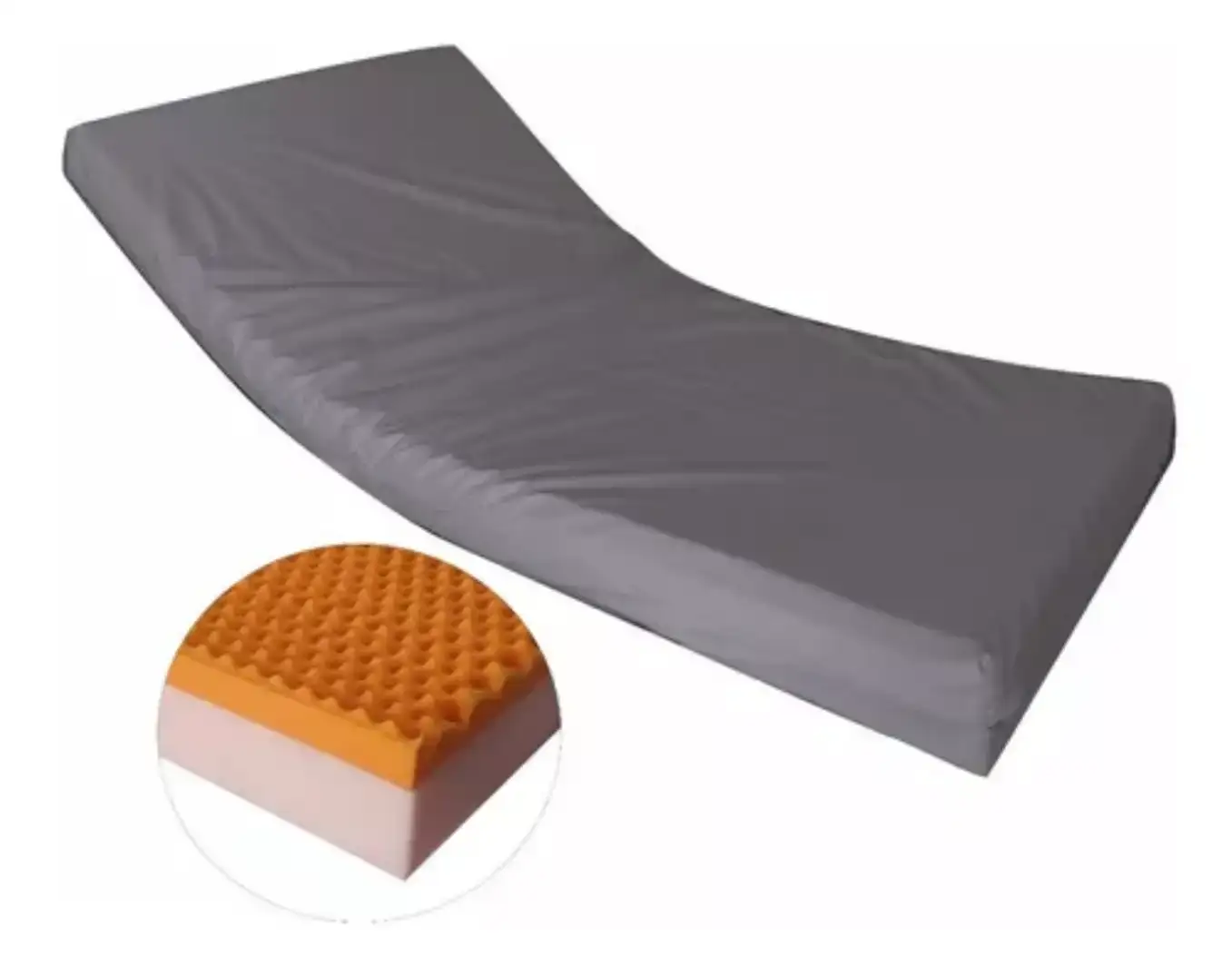 COLCHON CLINICO ANTIESCARAS DE 140 X190X15cm 2