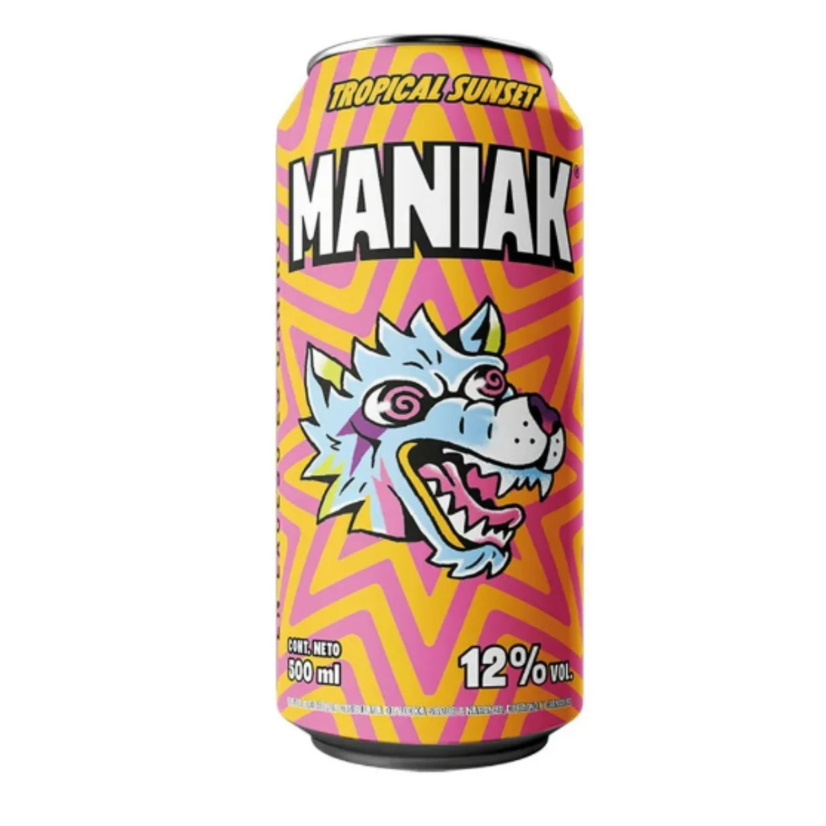 RTD MANIAK TROPICAL SUNSET LATA 500 ML