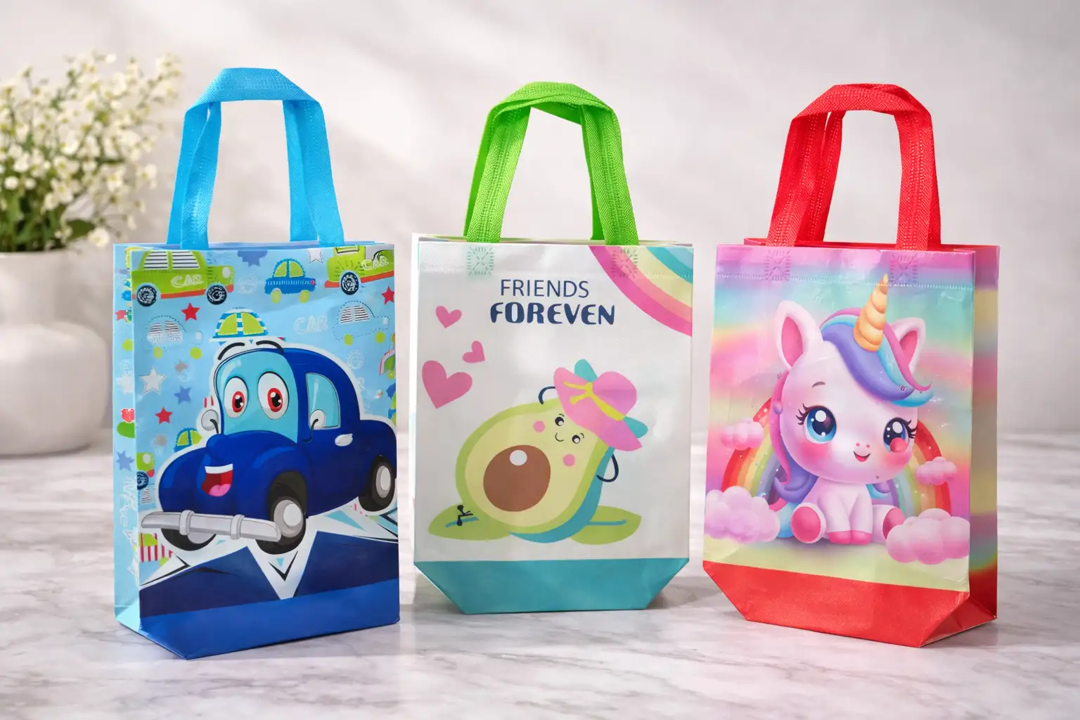 BOLSA DE REGALO PLÁSTICA. FORRADA POR DENTRO