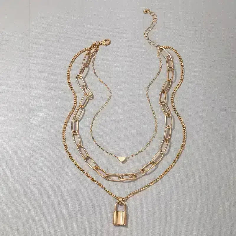Collar Security Dorado  REF: MC15 4