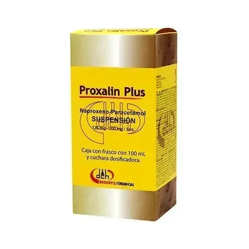 Proxalin Plus Susp. Naproxeno - Paracetamo