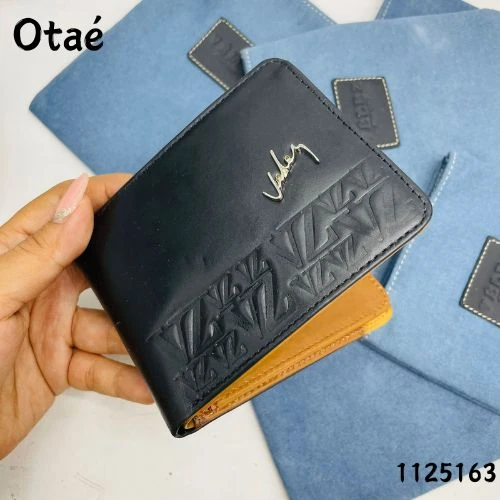 Billetera En Cuero 100 Repujado Vlz 7