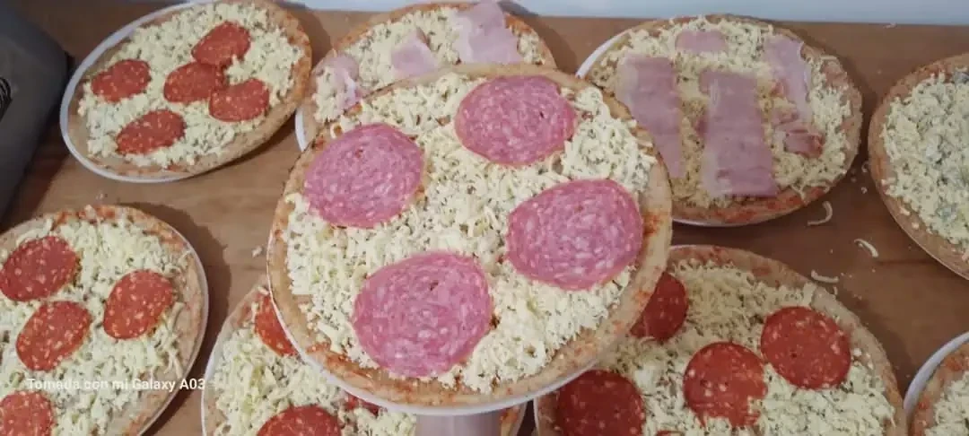 Pizza de salame