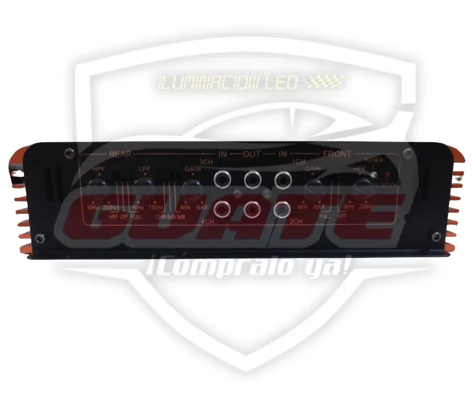 AMPLIFICADOR 4,500W&nbsp; 3