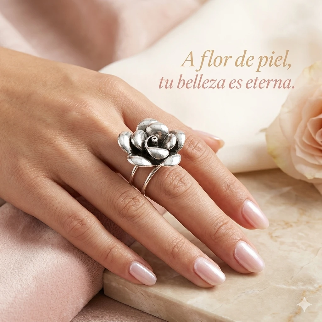 Anillo flor