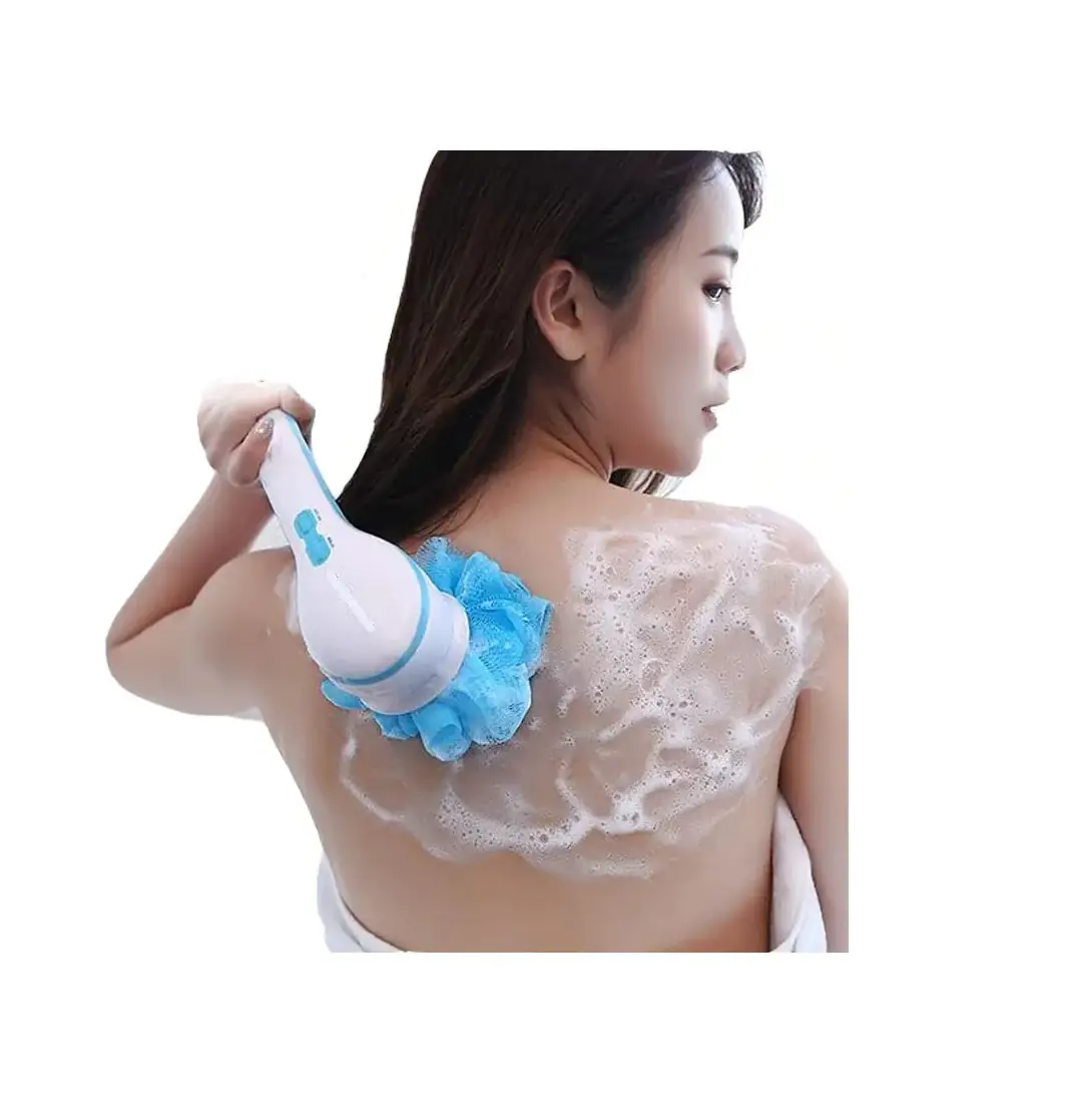 Cepillo eléctrico para baño spa cerdas intercambiables 