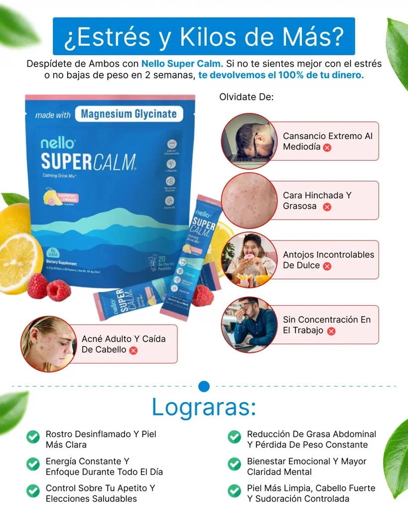 SUPERCALM - Reduce el cortisol  3