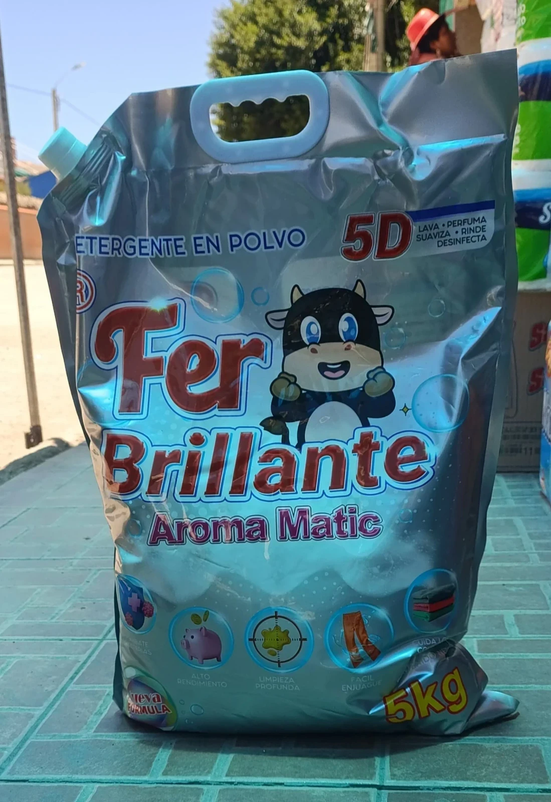 FER BRILLANTE MATIC  5KG