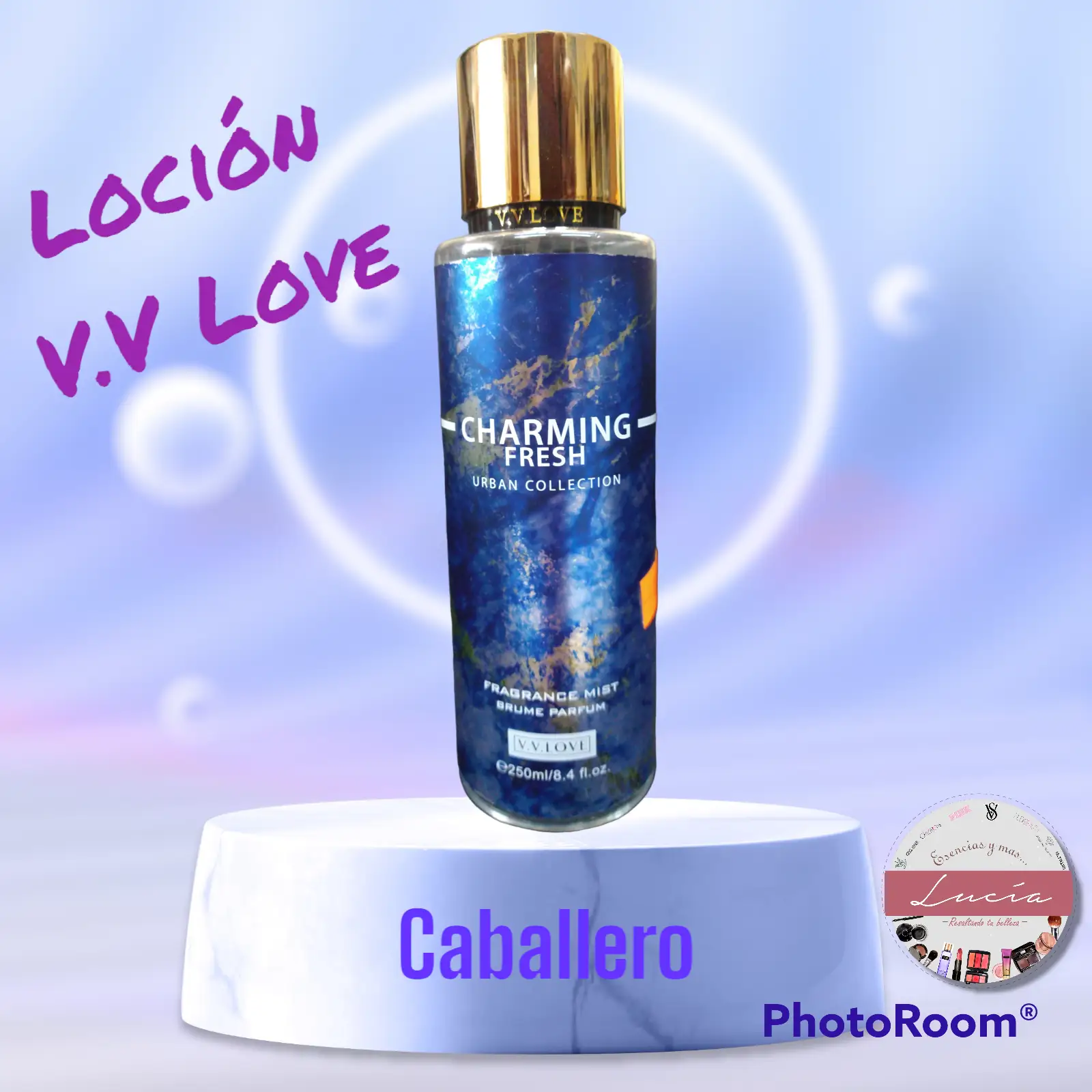 Loción para hombre V.V Love Charming Fresh