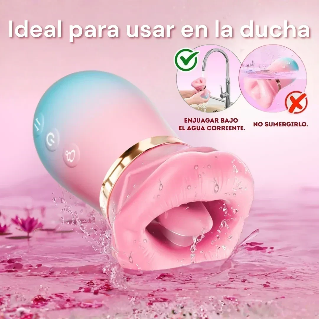 Succionador Clitoris Vibrador 3en1 Sensación Real Carga Usb 4
