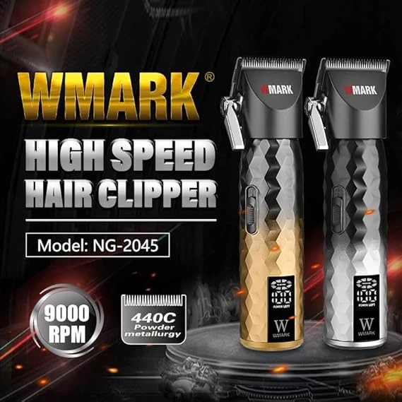 Cortador de Pelo Wmark Clipper NG-2045 Recargable - Dorado