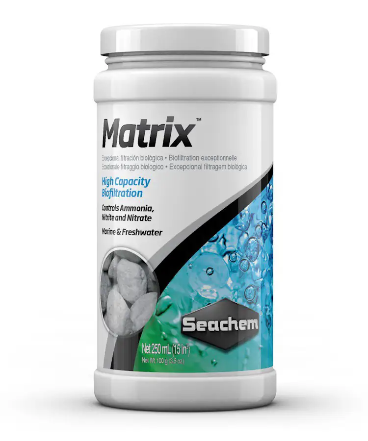 SEACHEM MATRIX 250 ml ( Para 200 litros )