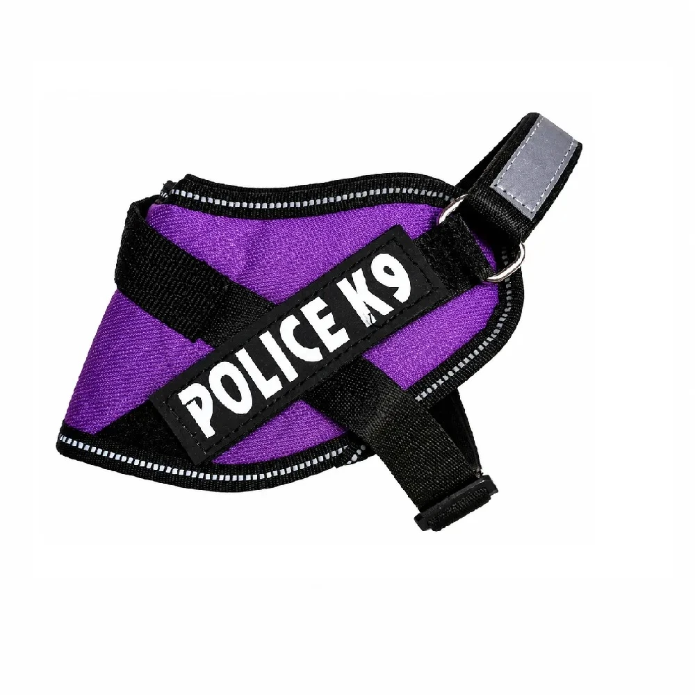  Pechera anti tirones Police K9 color morado