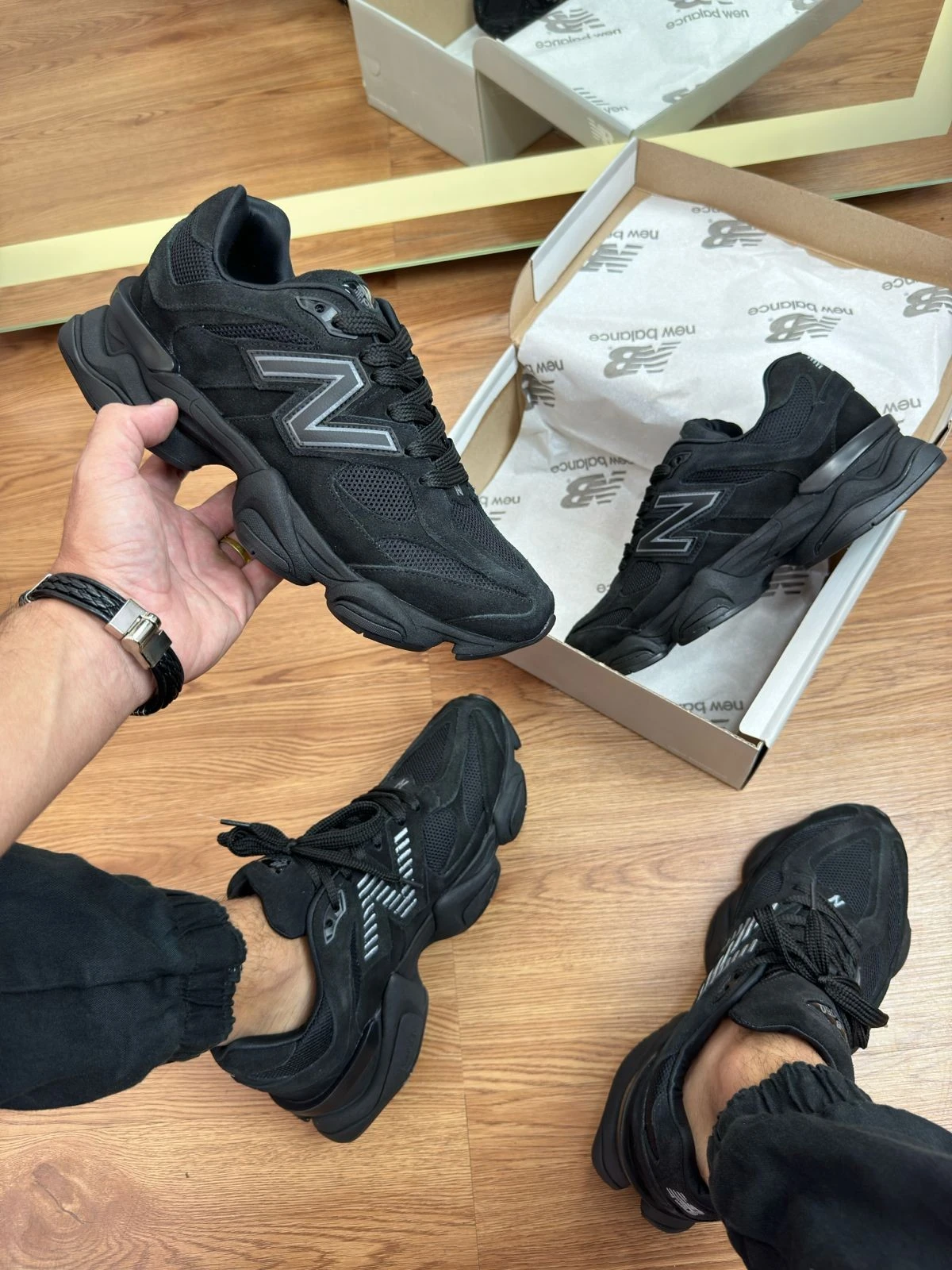 TÊNIS NEW BALANCE 9060 COURO  2
