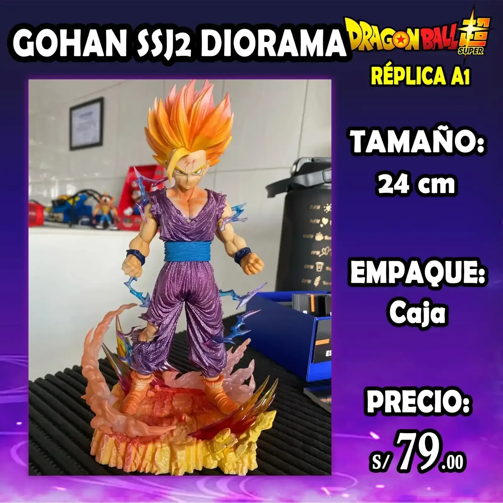 Gohan SSJ2 Diorama