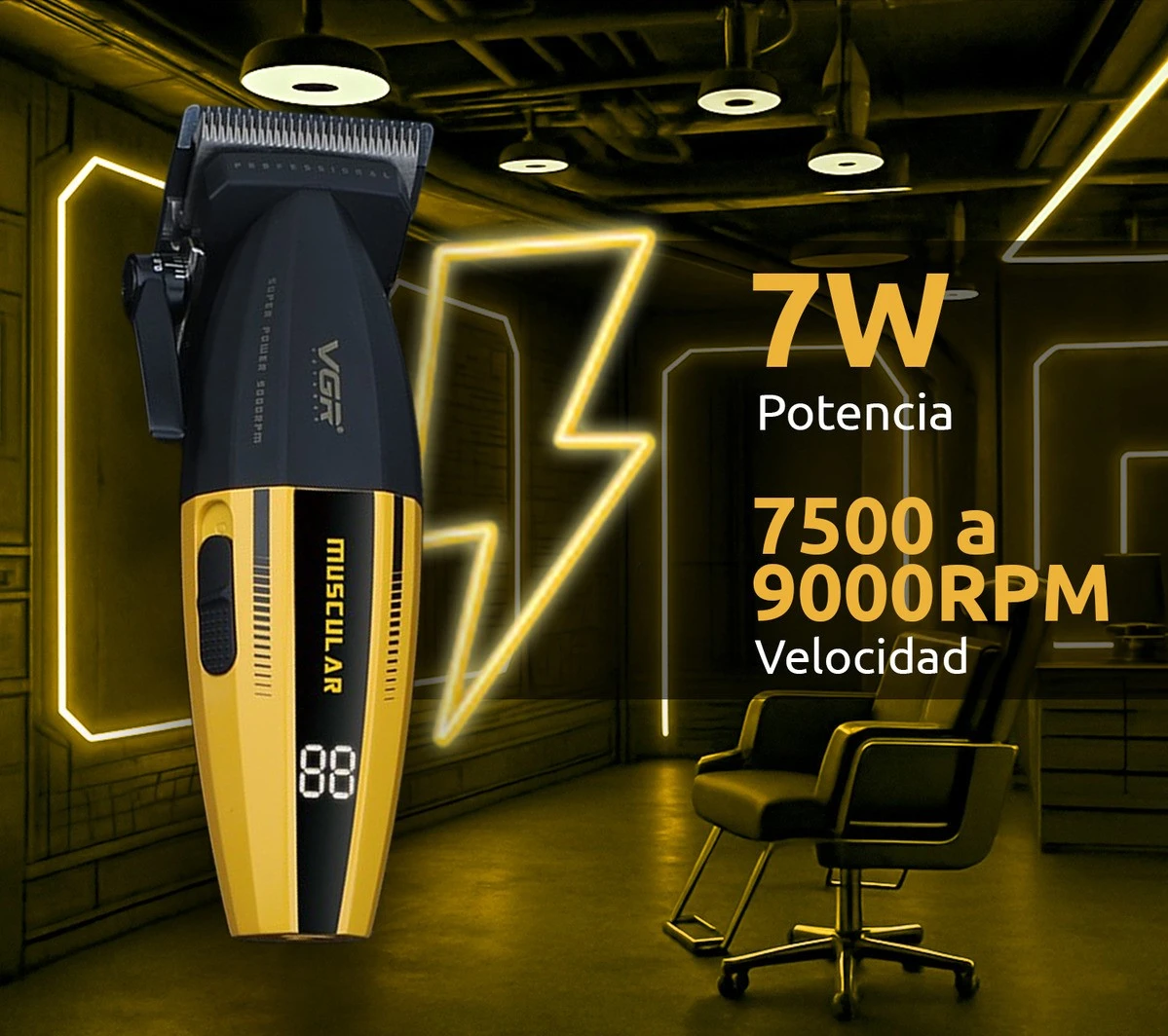 Máquina Cortadora Profesional Vgr V-285 9000 Rpm Inalámbrica 3