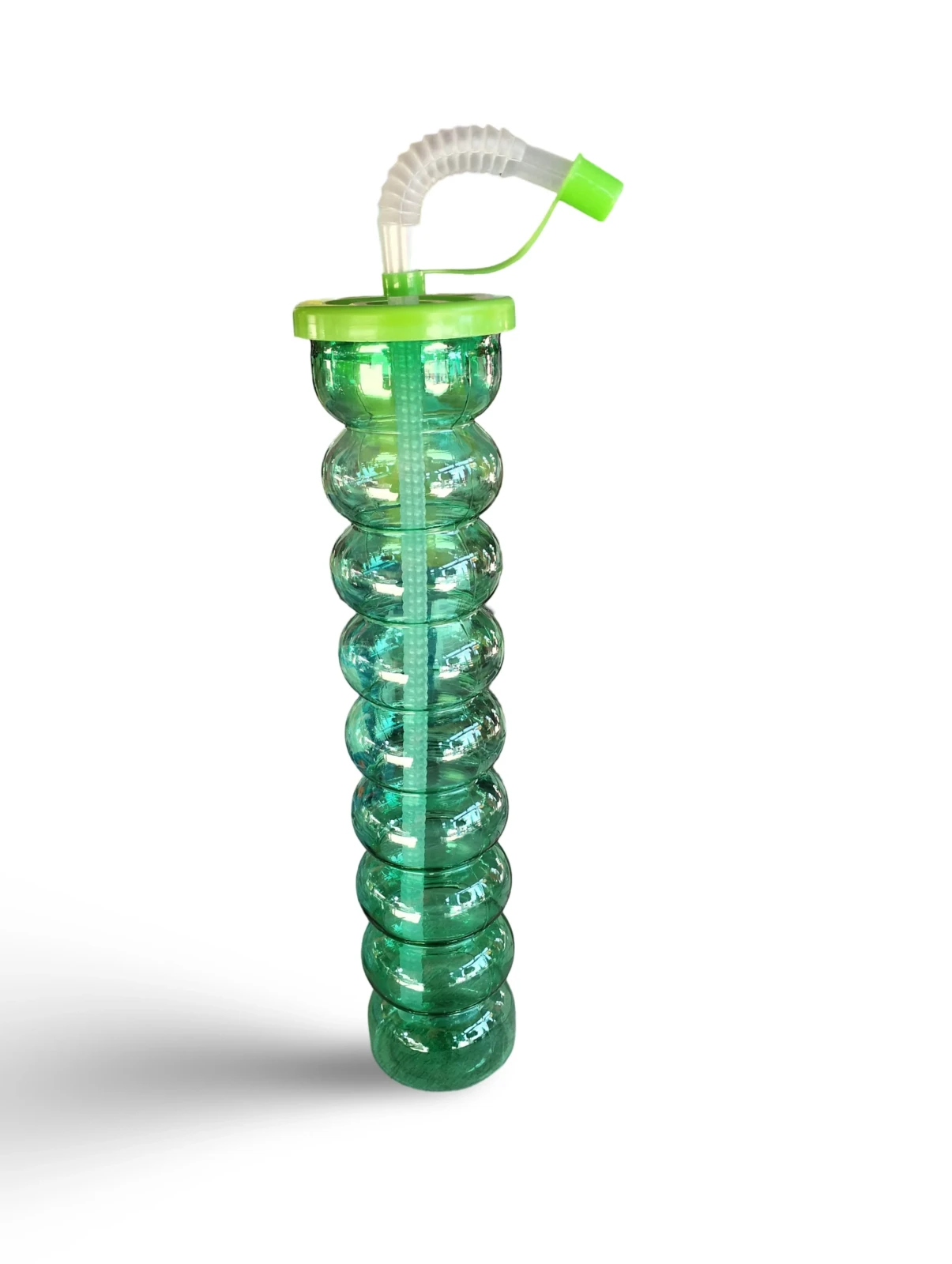 Botella de agua espiral