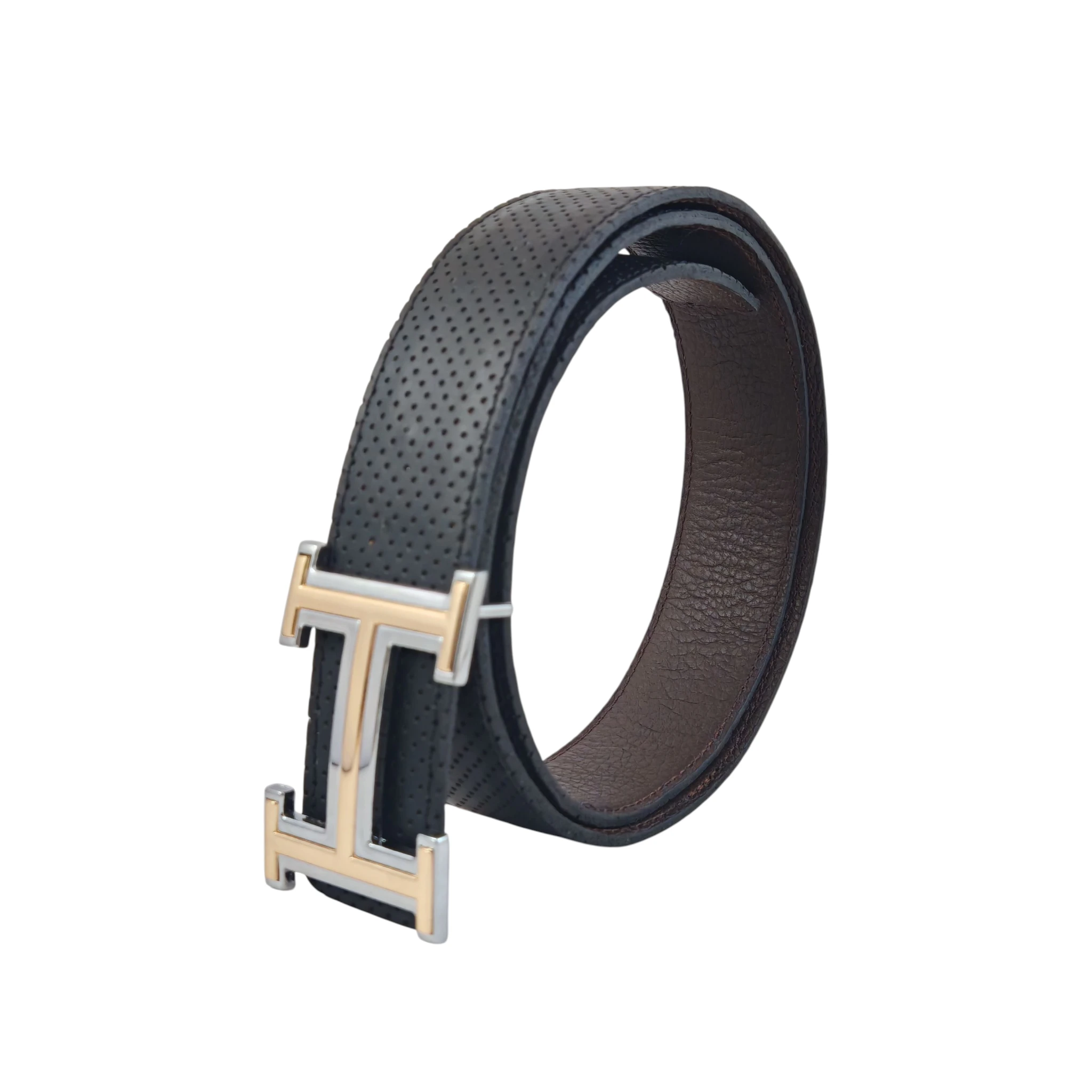 Hermes doble uso Negro y Café 