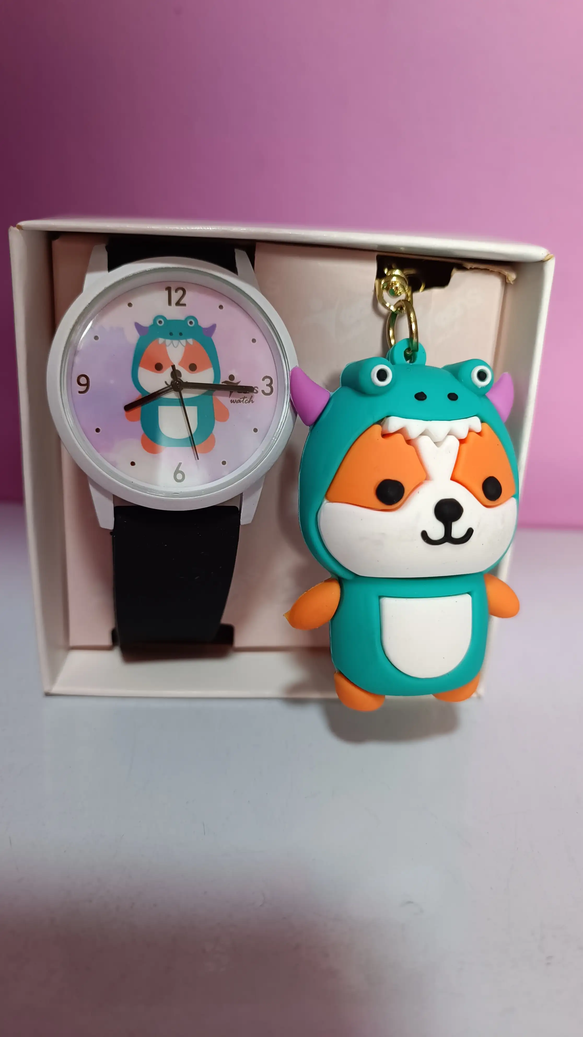 KIT RELOJ Y LLAVERO 3