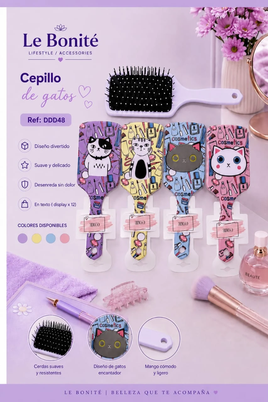 le bonite cepilo para cabello de gatitos ddd48.jfif