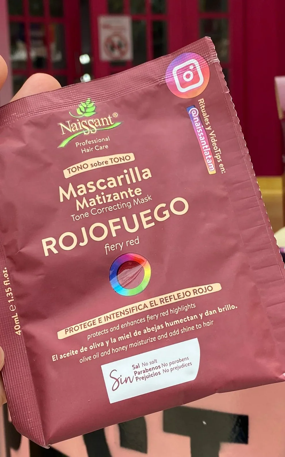 Matizante de Cabello Rojo
