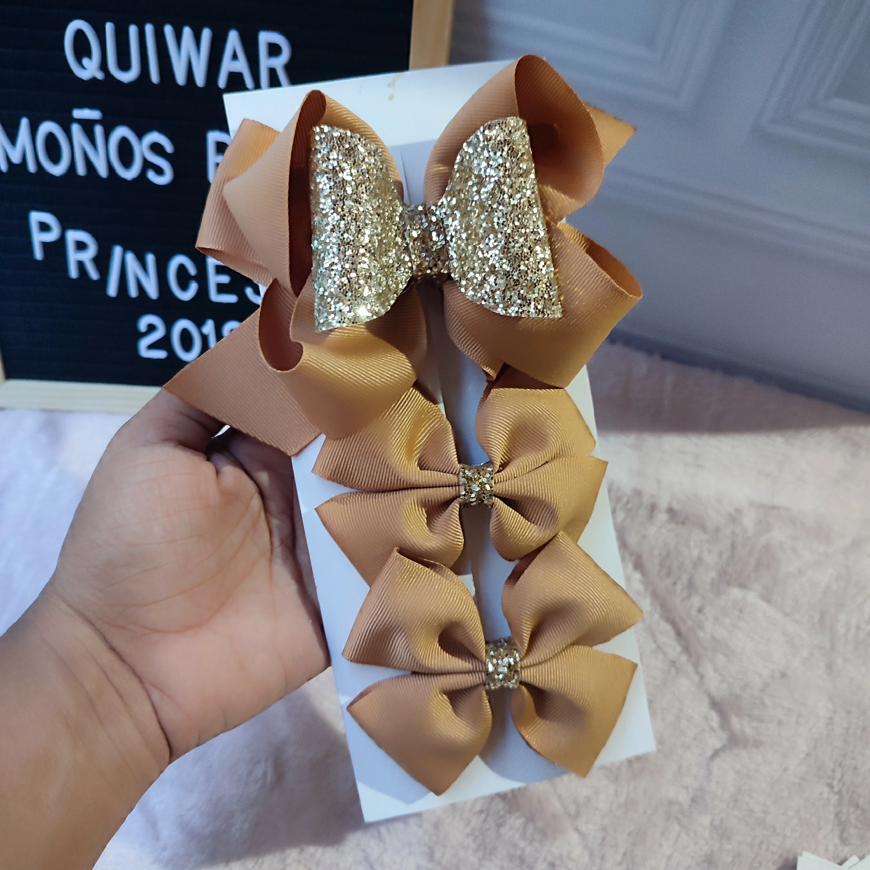 Set Oprah Ocre con Dorado