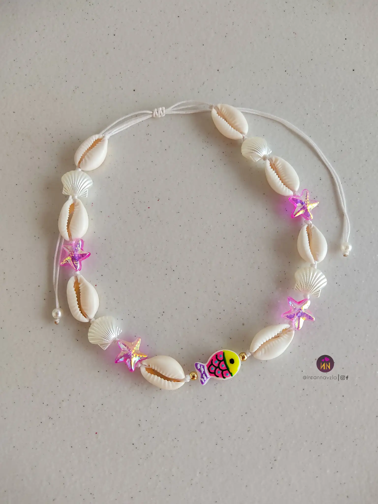 Collar marino rosado  3