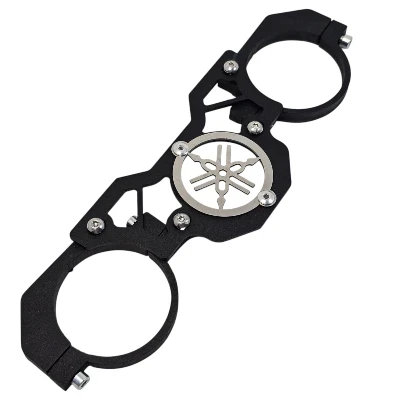 FZ 16 / FZ 2.0 / FZ 3.O / FZ 250 / R 15 V3 / Estabilizador de barras acero negro logo 3d cromado ML