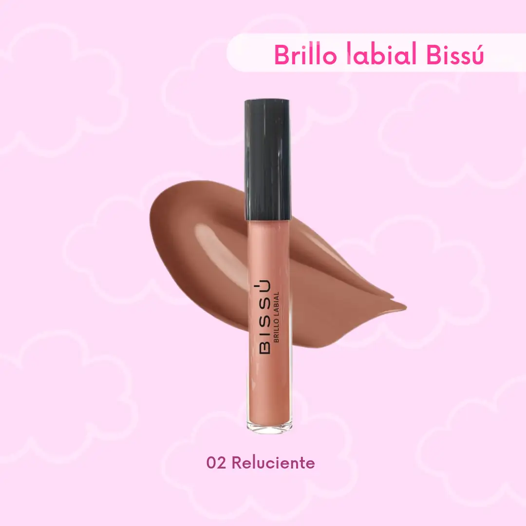 Brillo labial Bissu tono 02 Reluciente 