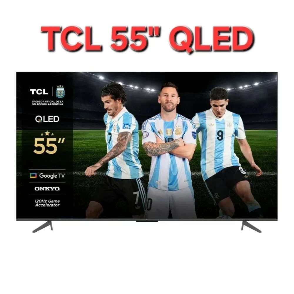  SMART TV 55"TCL QLED C/GOOGLE TV  L55C655-F TCL 55"QLED HDR10+