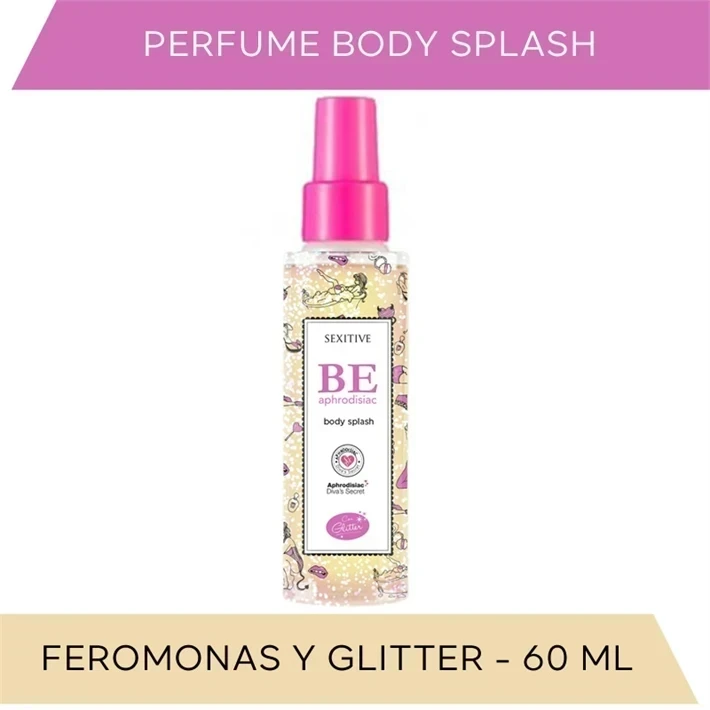 Body Splash BE con Glitter