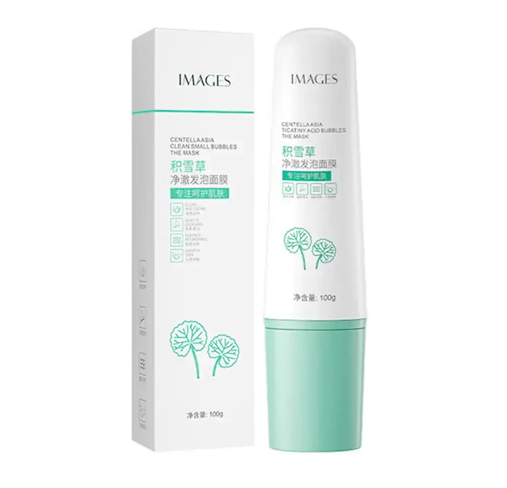 Mascarilla burbujas de Centella asiática anti acné Images