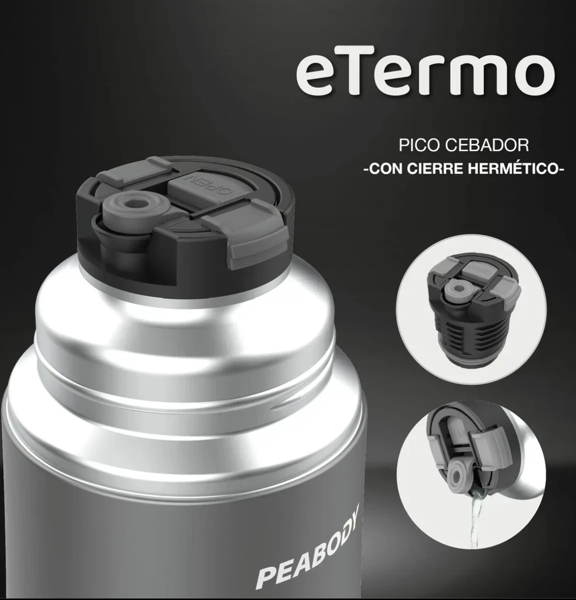 Termo Peabody calentador de agua electrico 7