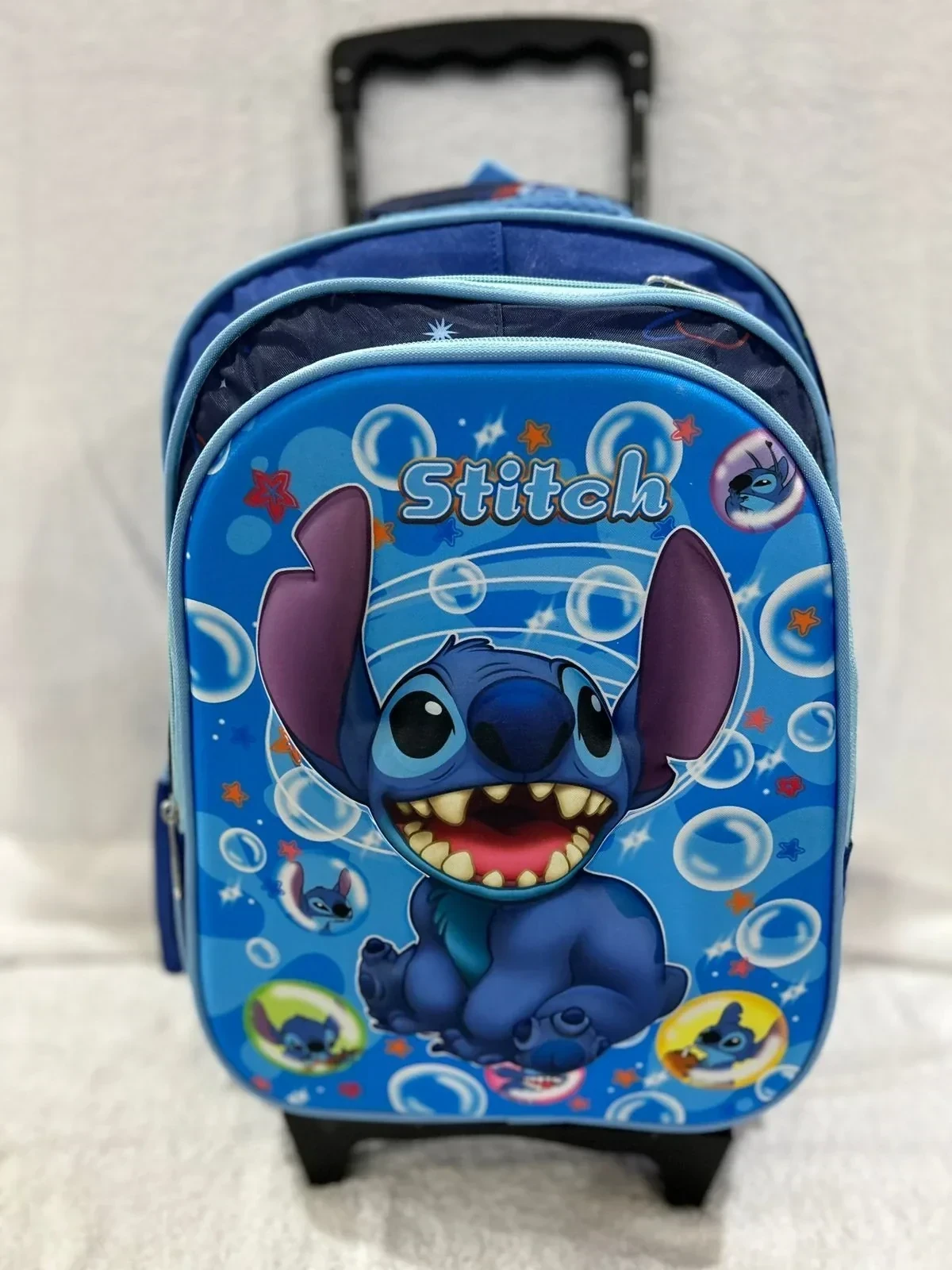 MOCHILAS ESCOLAR DISNEY CON CARRO 7