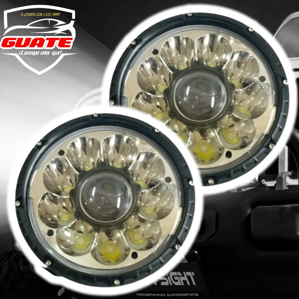 NEBLINERAS LASER 7” DRL AMBAR 