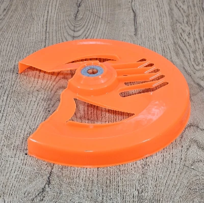 NKD 125 NARANJA protector de disco 27,5 cm plastico GL