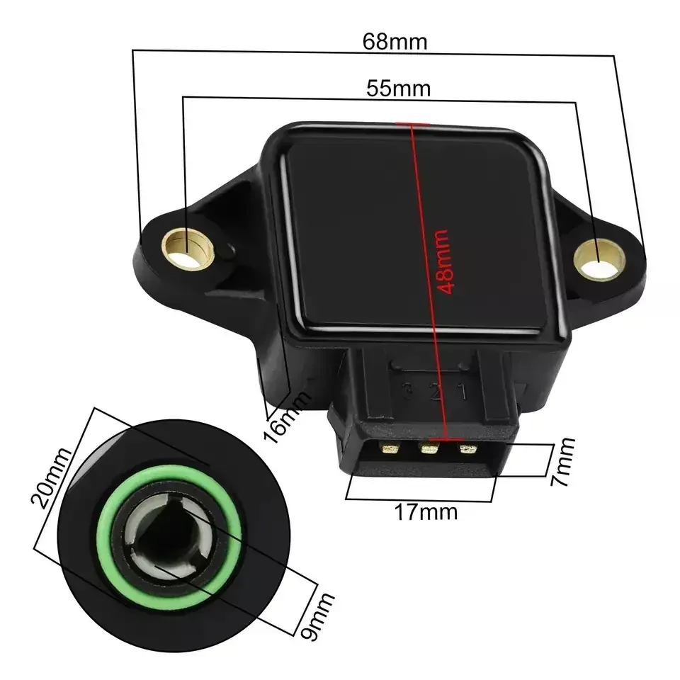 Sensor Tps Chevrolet y Autos Chinos 3