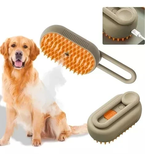 CEPILLO AUTOMATICO A VAPOR QUITA PELOS DE MASCOTA 
