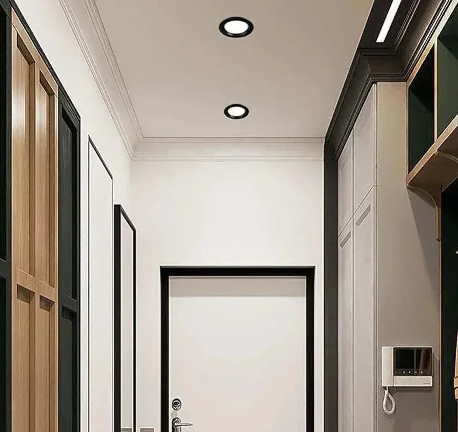 ODB LED DIRIGIBLE REDONDO NEGRO  3