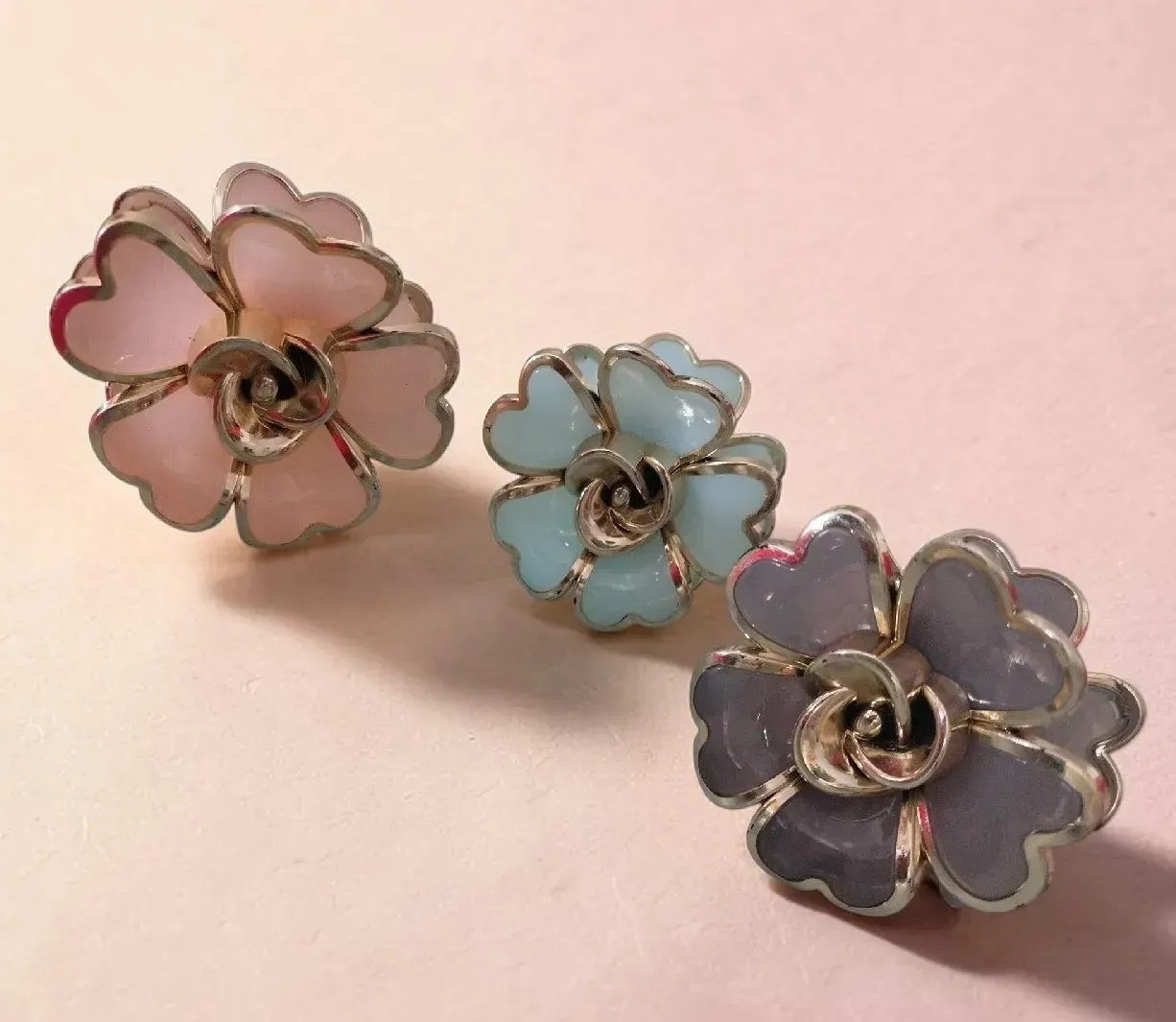 Gancho de flor elegante 