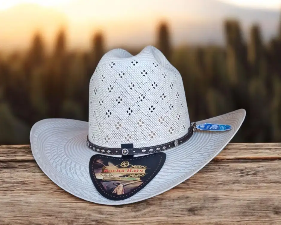 SOMBRERO FINO PAPEL DE ARROZ ROCHA HATS  2