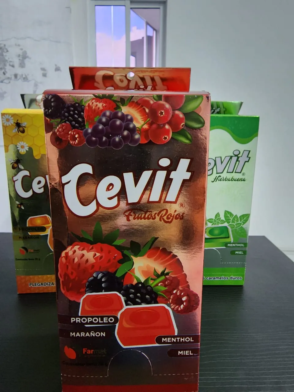 CEVIT FRUTOS ROJOS CJA X 24 SOB TRIDEX