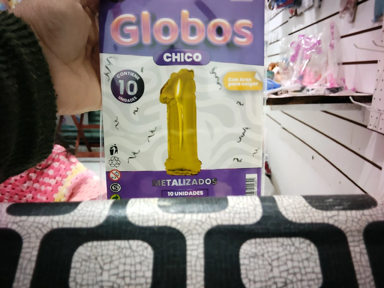 Globos numero 1 (40 cm)