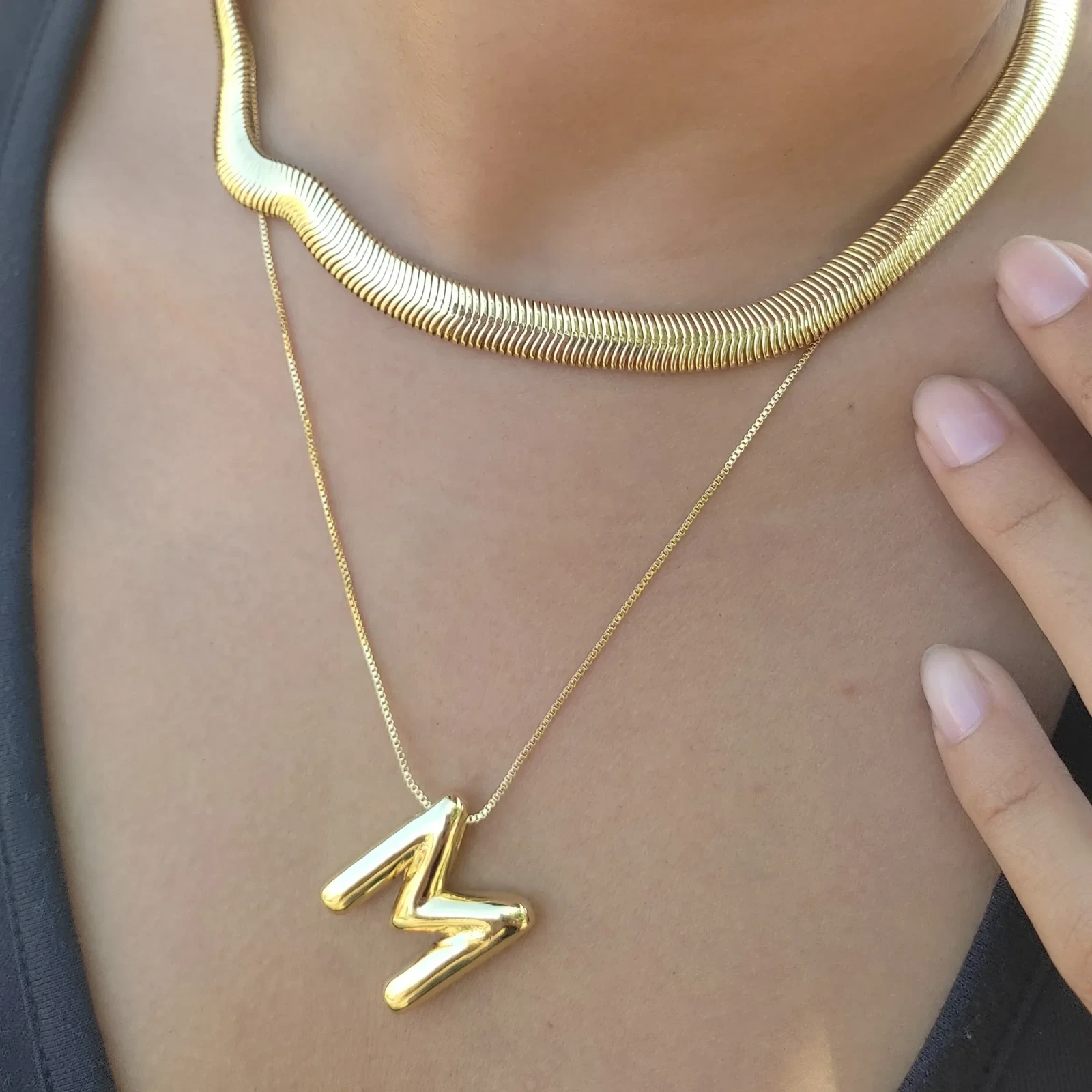 CADENA LETRAS CHUNKY 3