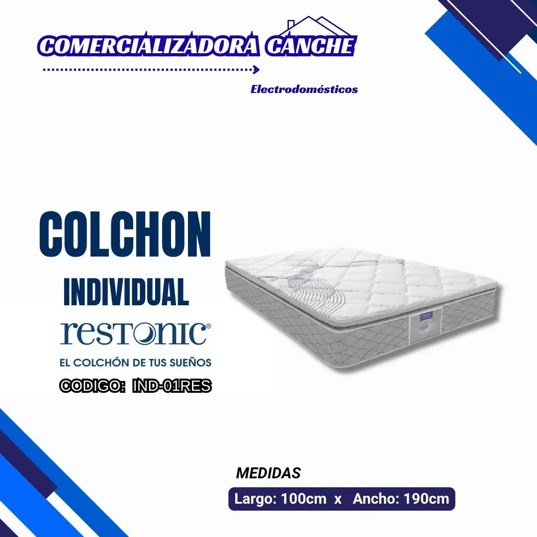 COLCHON INDIVIDUAL RESTONIC