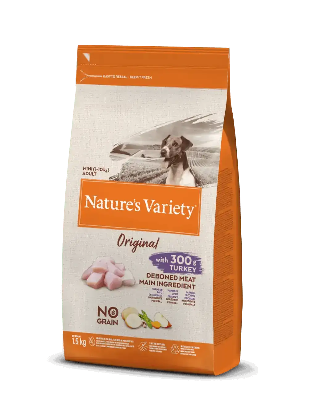 NATURE VARIETY PAVO 1.5KG.