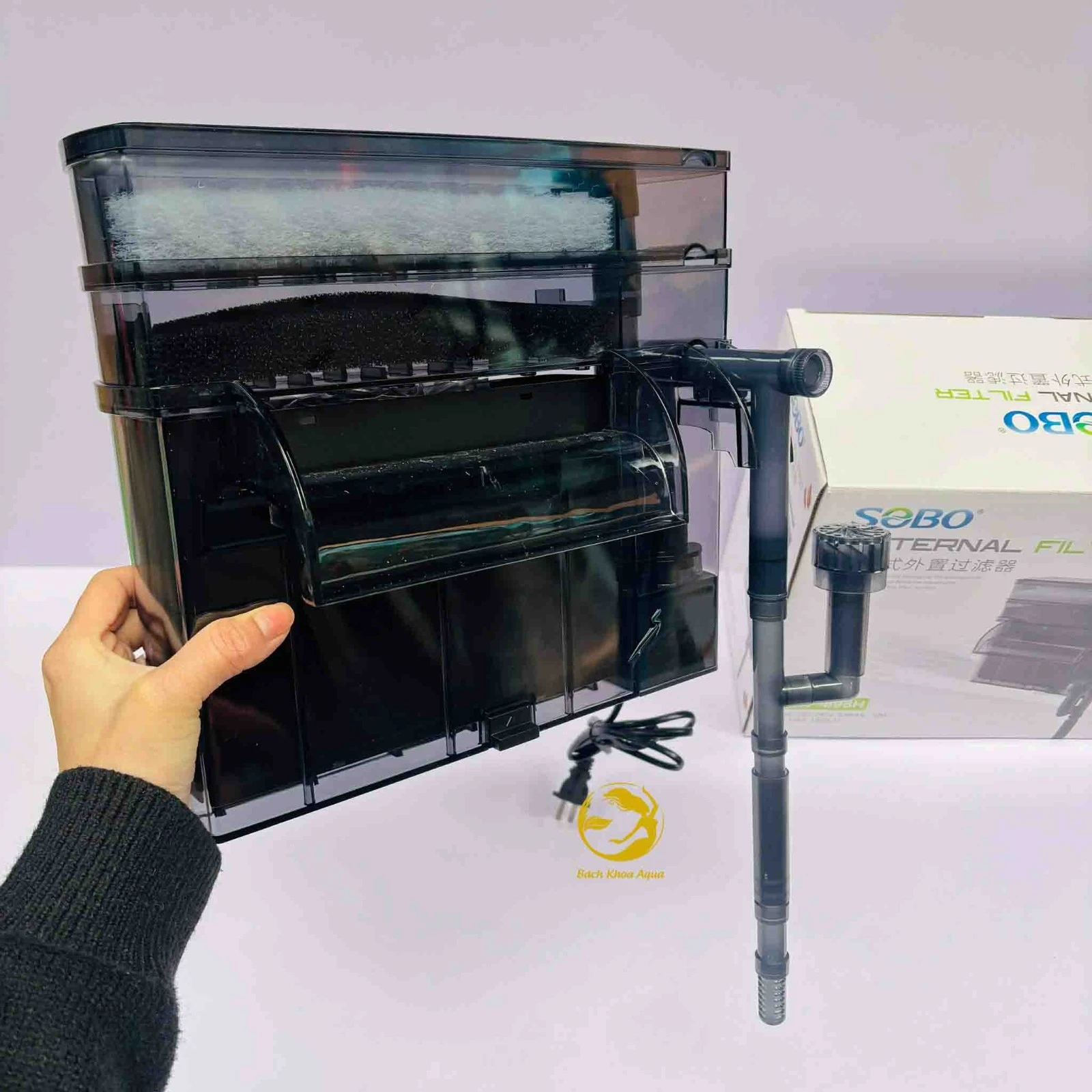 Filtro Mochila Sobo Wp-898h 12w 1200l/h 3