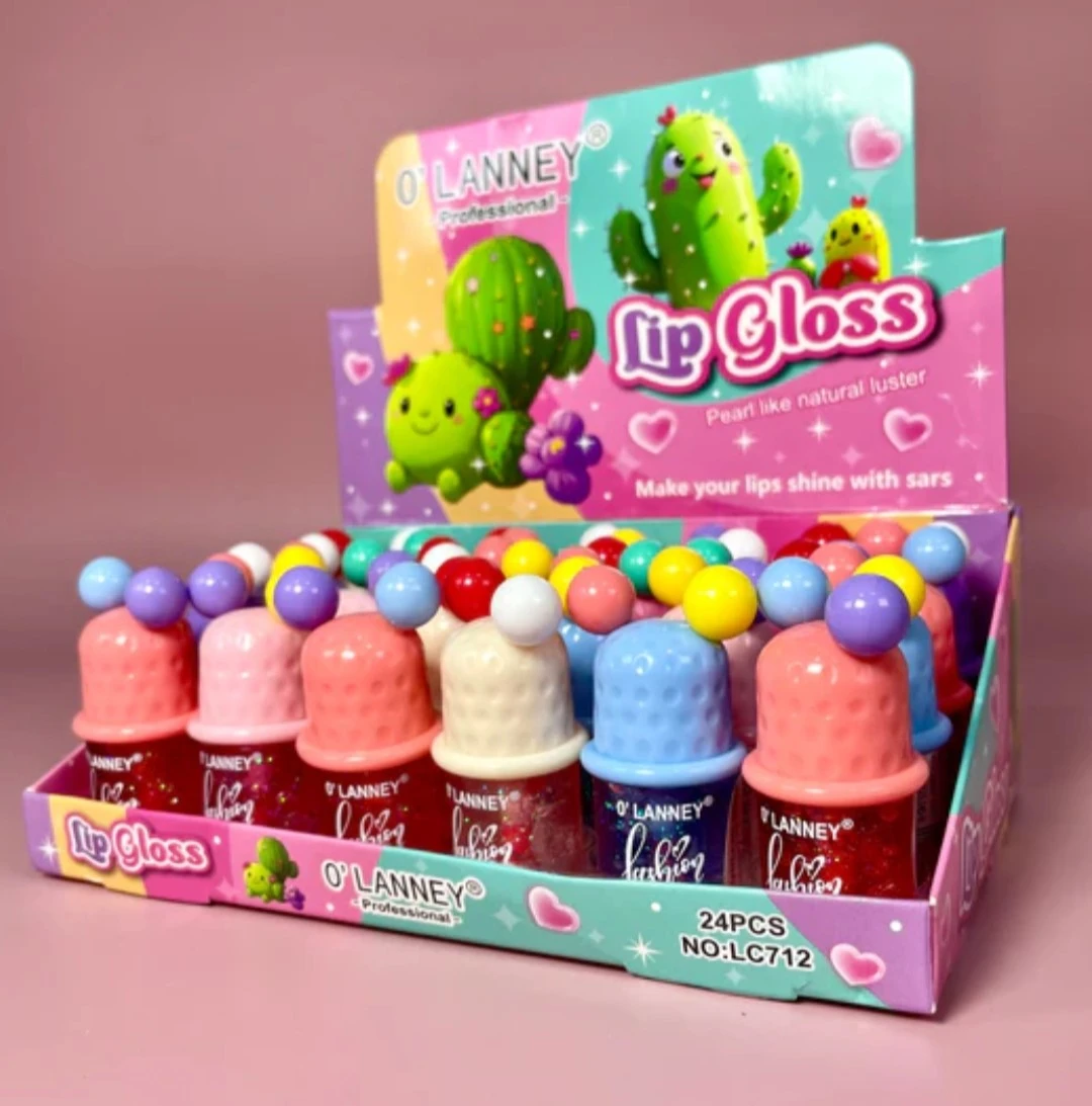 LIP GLOSS ESCARCHADO CACTUS
